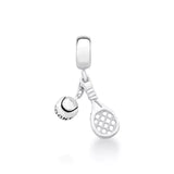 Berloque tenis e bolinha