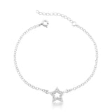 Pulseira estrela cravejada