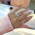 Anel aparador cravejado