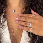 kit blue Lovers aparador crav+solitário azul