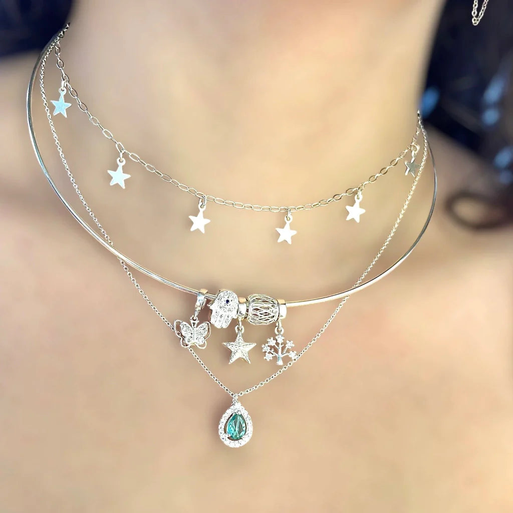 Choker aro rígida liso