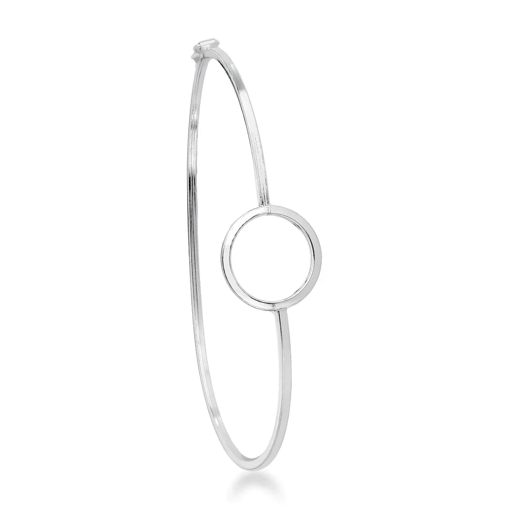 Bracelete círculo vazado