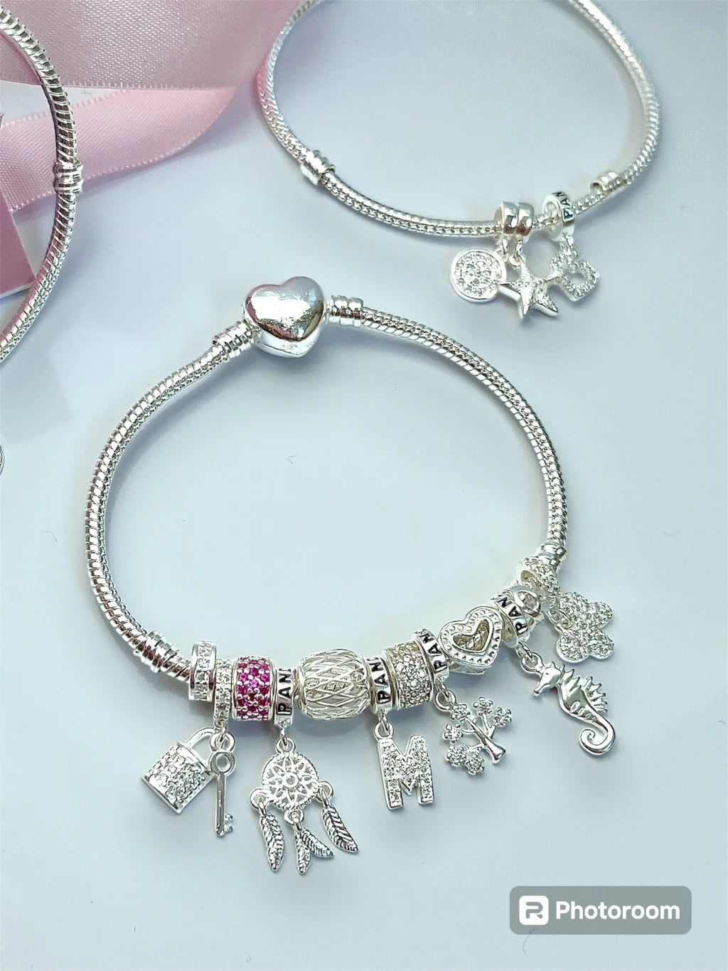 Berloque separador cristal